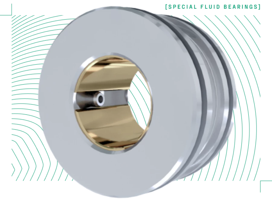 Special fluid bearings